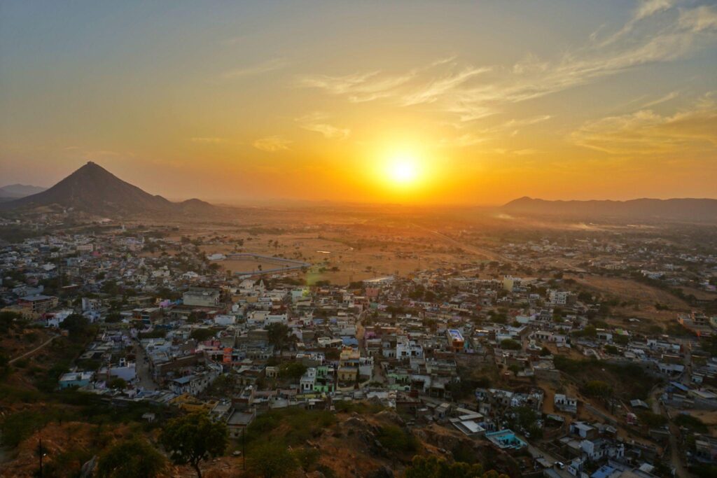 Sunset Time Pushkar