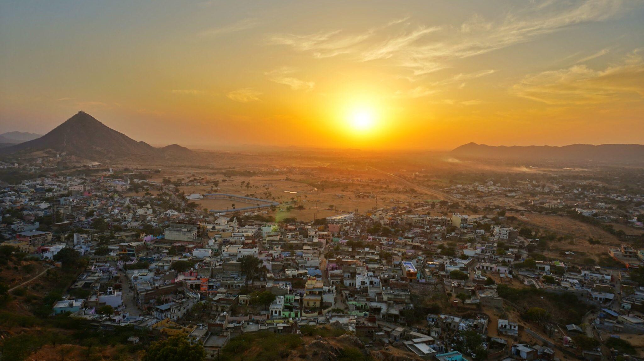 Sunset Time Pushkar