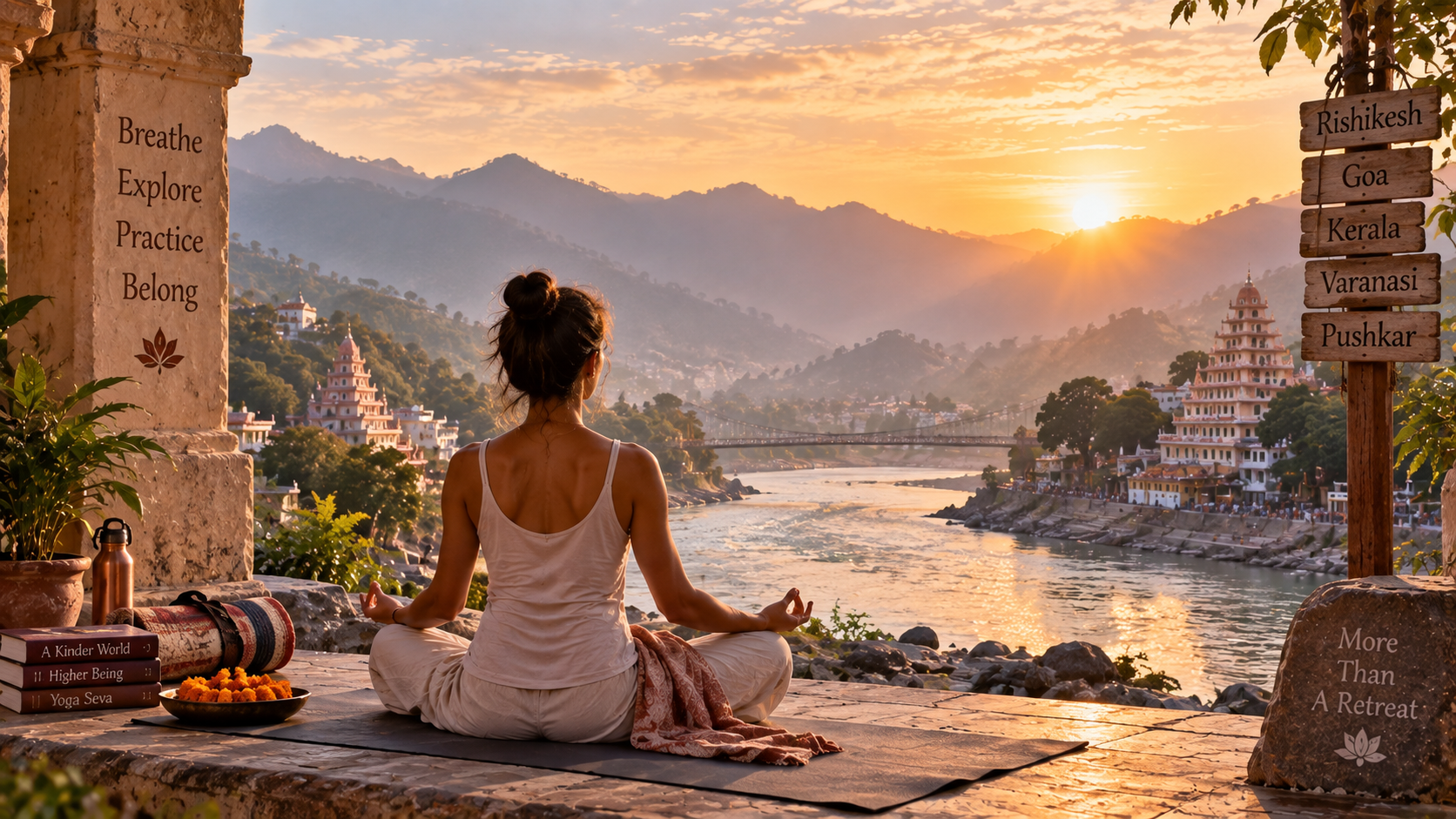 Which Places Are Best for a Yoga Retreat in India