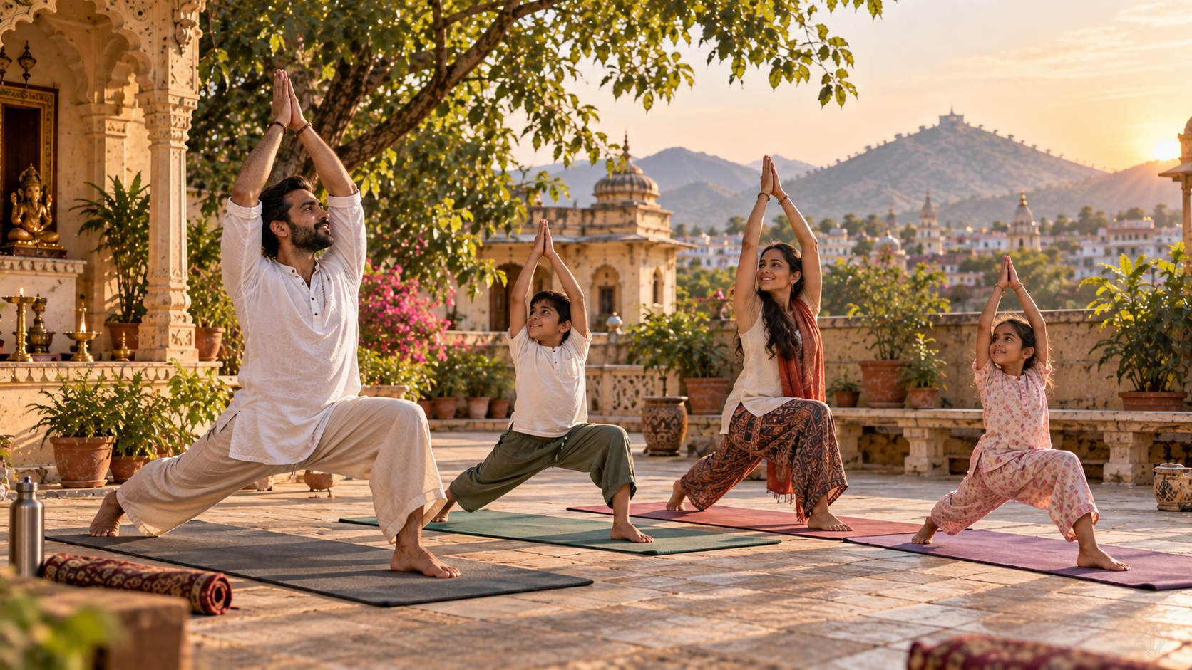 Family Yoga Retreat India